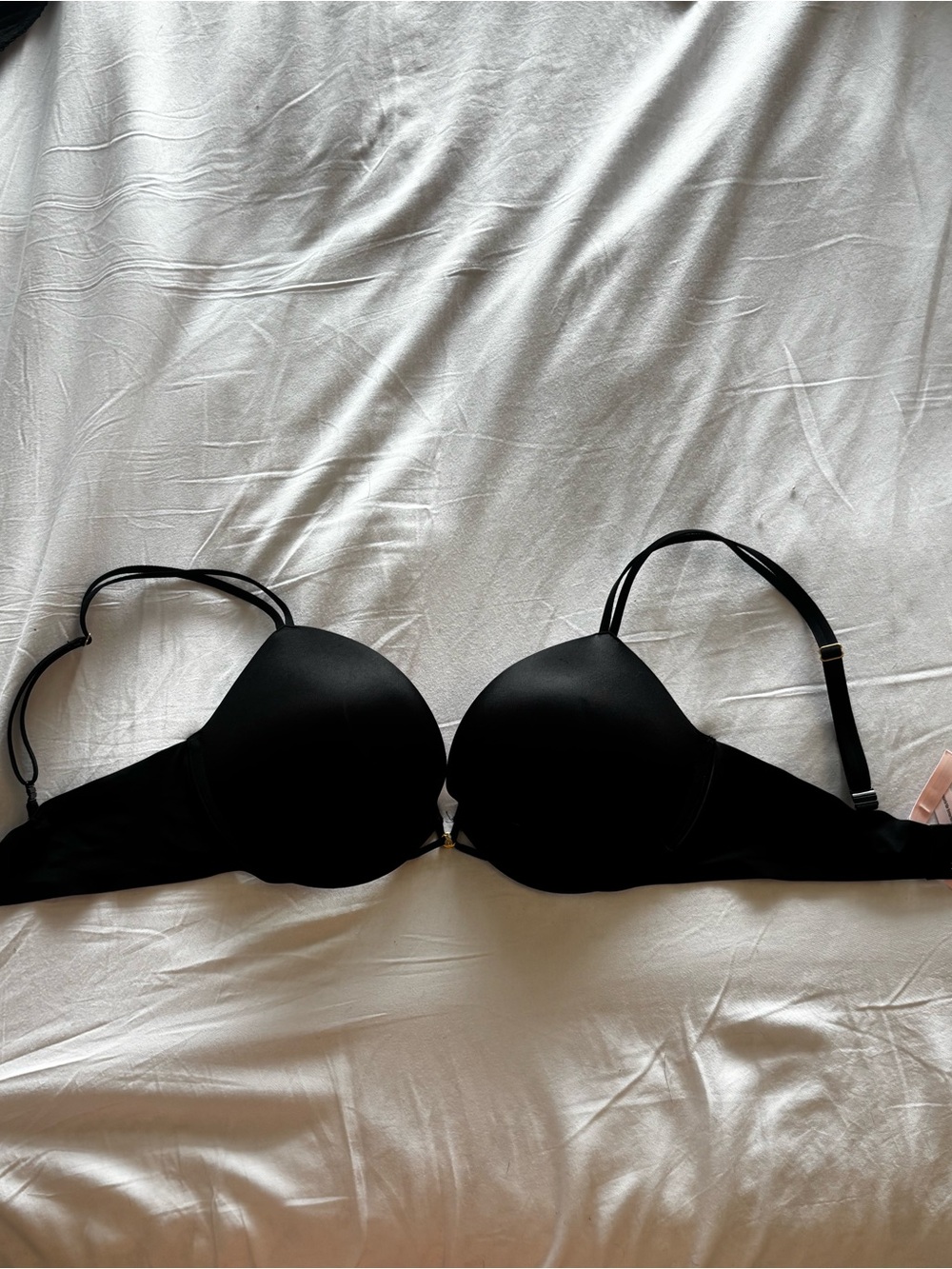 Victoria's Secret Black Push-Up Bra with Molded Cups